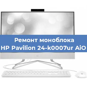Замена термопасты на моноблоке HP Pavilion 24-k0007ur AiO в Новосибирске